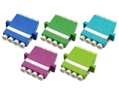 Nambo LWL Kupplung LC Quad mit Kunststoffgehäuse